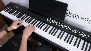 Death Note  Light Lights up Light Piano [upl. by Ahsieni]