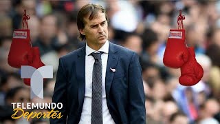 Julen Lopetegui sopesa su siguiente cargo como técnico a base de puñetazos  Telemundo Deportes [upl. by Ahsennod]