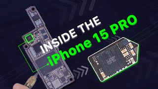 iPhone 15 Pro Motherboard Analysis with split and reballing tips [upl. by Jeth]