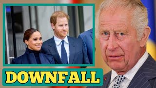 DOWNFALL🛑 King Charles receives A Major Blow As Prince Harry and Meghan Markle break royal protocol [upl. by Yliak]