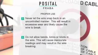 Setting up a Draw Wire Sensor [upl. by Kester]