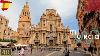 Walking Tour of Murcia Spain 🇪🇦  4K City Walk [upl. by Obaza198]