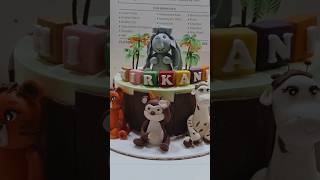 Birthday cake shorts cake viralshorts trending youtube [upl. by Ardnosac]