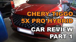 Chery Tiggo 5x Pro Hybrid  Car Review Part 1 [upl. by Lukasz390]