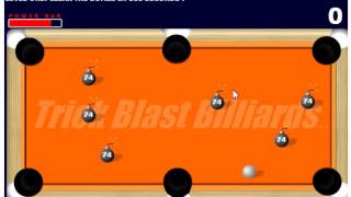 Trick Blast Billiards PC browser game [upl. by Haliak]