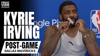 Kyrie Irving Responds to Anthony Edwards quotI Got Youquot Talk Growth Since Cleveland Cavs amp Luka Doncic [upl. by Hekking868]