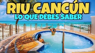 Hotel RIU Cancún TODO INCLUIDO  RIU Cancun All Inclusive [upl. by Idnew]