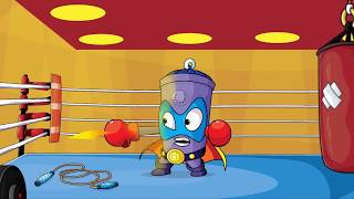 ⚡SUPERTHINGS EPISODES⚡ SuperZings Ep1 The Champ VS Pow Power⚡FULL episodesCARTOON SERIES for KIDS [upl. by Janifer132]