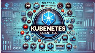 Practicals  Kubernetes Masterclass Labels Selectors StatefulSets Deamonset RBAC PV and PVCs [upl. by Eldorado]