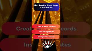 What Does the quotEvent Viewerquot in Windows Do quiz [upl. by Hibbitts]