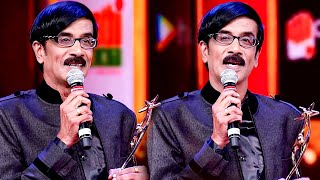 A look back at the memories of actordirector Manobala at the SIIMA Awards  RIPManobala [upl. by Ahpla]