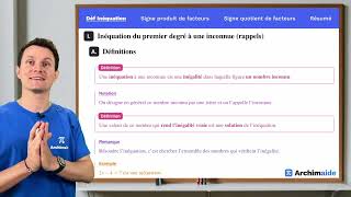 COURS  Inéquations  2nd [upl. by Cartwell]