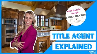 WHAT IS A TITLE COMPANY  WHAT IS TITLE INSURANCE  WHAT DOES A TITLE AGENT DO [upl. by Nynahs]