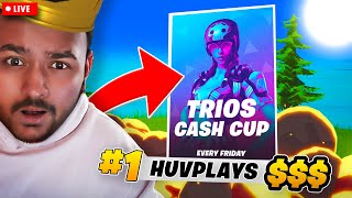 🔴LIVE  Warming up for TRIO CASH CUP Fortnite Chapter 5 Season 4 Tournament [upl. by Leirud]