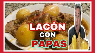 Receta Auténtica de Cuba  Lacón con Papas Fácil y Rápido [upl. by Collete355]