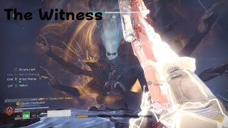 Destiny 2  quotThe Witnessquot Salvations Edge Boss Fight 1st Completion [upl. by Jamison317]