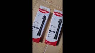 Review Colgate Proclinical B150 Charcoal Battery Powered Toothbrush Refill Valuepack 2s [upl. by Mapes]