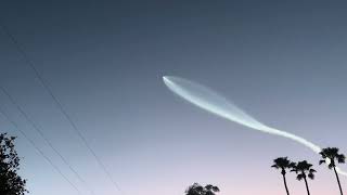 SpaceX Launch Falcon 9 Starlink from Vandenberg AFB 412024 [upl. by Ayhtak]