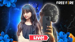 🔴FREE FIRE LIVE WITH AASHKI AND 1 VS 4 GUILD TEST😎 classyff fflive nonstopgaming girlgamer [upl. by Ennaul48]