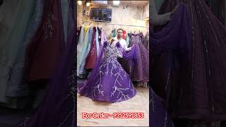 Purpal Colour Beautiful Designer Gowns ashortaday latestgowns partyweargown minivlog [upl. by Obala963]