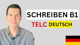 Schreiben B1  Tipps und Beispiele  TELC  Deutschprüfung [upl. by Watkin]