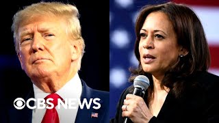 Harris campaign breaks fundraising record new 2024 race polling and more  America Decides [upl. by Carmella966]