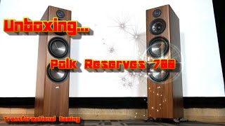 Polk Reserve 700s Unboxing [upl. by Ynabla]