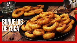 😋 Cómo Hacer BUÑUELOS DE YUCA Cubanos ► Receta de Postre Navideño [upl. by Vladi]