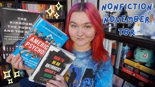 Nonfiction November TBR  Reading is Political amp Recs for the Current Climate [upl. by Amehsyt]