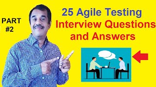 25 agile testing interview questions and answers  part 2  testingshala [upl. by Eenrahc]