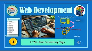 Web Development8 HTML Text Formatting Tags [upl. by Drain]