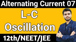 LC oscillation  lc oscillations class 12 physics  lc oscillations class 12  lc oscillator [upl. by Sherard425]