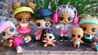 LOL SURPRISE DOLLS Opening New Series 2 Baby Dolls [upl. by Yclek994]