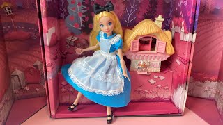 Alice in Wonderland  Mattel Creations Exclusive Disney Collector Doll Unboxing and Review 🐇 [upl. by Fulvia326]