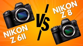 Nikon Z6 II vs Nikon Z8  Which is Best Mirrorless Camera [upl. by Atnwahs]