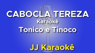 Cabocla Tereza  Tonico e Tinoco  Karaokê com 2ª Voz cover [upl. by Nylecyoj]