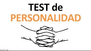 Test de PERSONALIDAD Los dedos enlazados [upl. by Einnij]