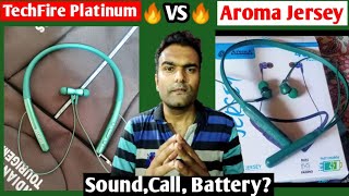 Aroma NB119 Jersey 🔥VS🔥 TechFire Platinum Series Full Review Comparison Unboxing 😱 [upl. by Yehtomit523]