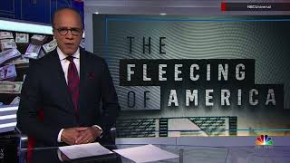 NBC Nightly News quotFleecing of America anchor intro March 28 2022 [upl. by Ogaitnas498]