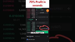 MAKE 70 PROFIT TRADING ARBITRAGE IN FEW SECONDS shorts arbitragetrading cryptoarbitrage [upl. by Auhso]