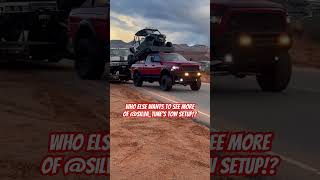 SILVATime towing the Stubbz wrecker at MattsOffRoadRecovery offroadgames 4x4 [upl. by Yrrap]