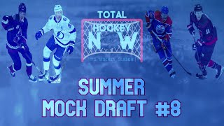 Total Hockey Now Summer Fantasy Mock Draft 8 [upl. by Enomas990]