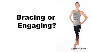 Bracing or engaging [upl. by Leavitt]