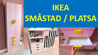 Ikea Smastad  Platsa wardrobe assembly [upl. by Eruot]