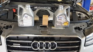 Audi A8 ABL Oil Change [upl. by Sonni805]