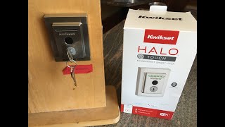 4 Ways to Unlock and Lock Kwikset Halo Touch Fingerprint WiFi Enabled Smart Lock [upl. by Chloras]