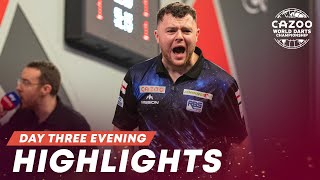 ROCKING THE PALACE  Day Three Evening Highlights  202223 Cazoo World Darts Championship [upl. by Rimola639]