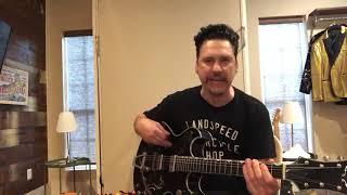 Sick Riffs 66 Jesse Dayton teaches you how to play Hurtin Behind the Pine Curtain [upl. by Natsirk391]