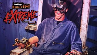 EVERY House At Fright Fest Extreme  Six Flags Magic Mountain  Vlog 2024 [upl. by Gnaw458]