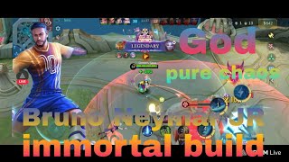 HOW TO USE BRUNO FUNNY IMMORTAL TUTORIAL BUILD TOP 1 GLOBAL [upl. by Enial]